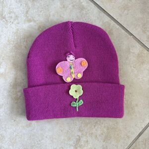 Kid's Butterfly Winter Hat